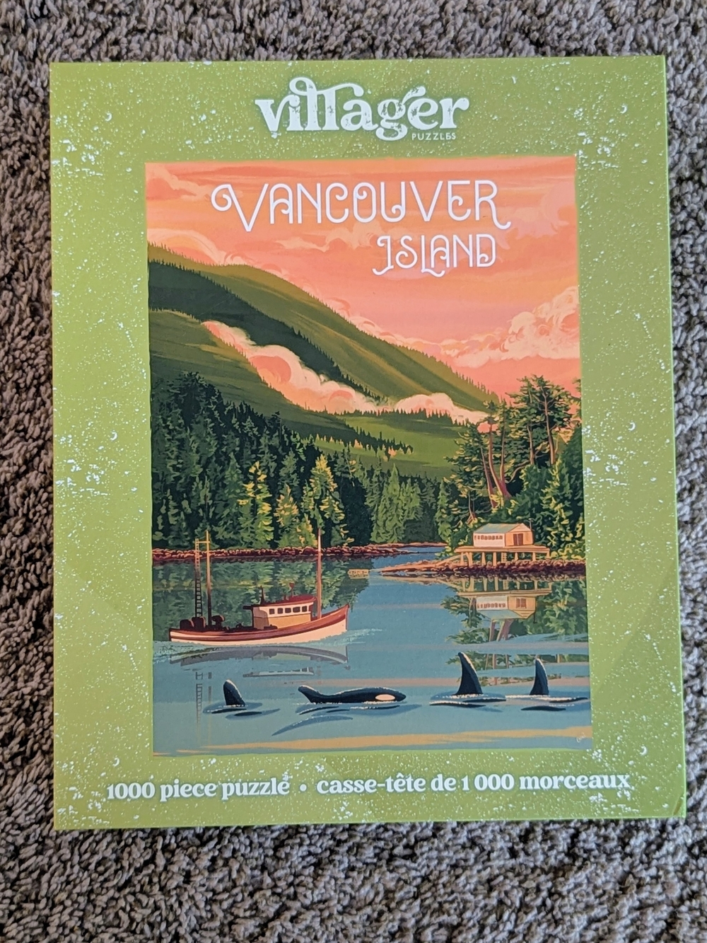 Villager Puzzles "Vancouver Island" 1000-Piece Jigsaw Puzzle